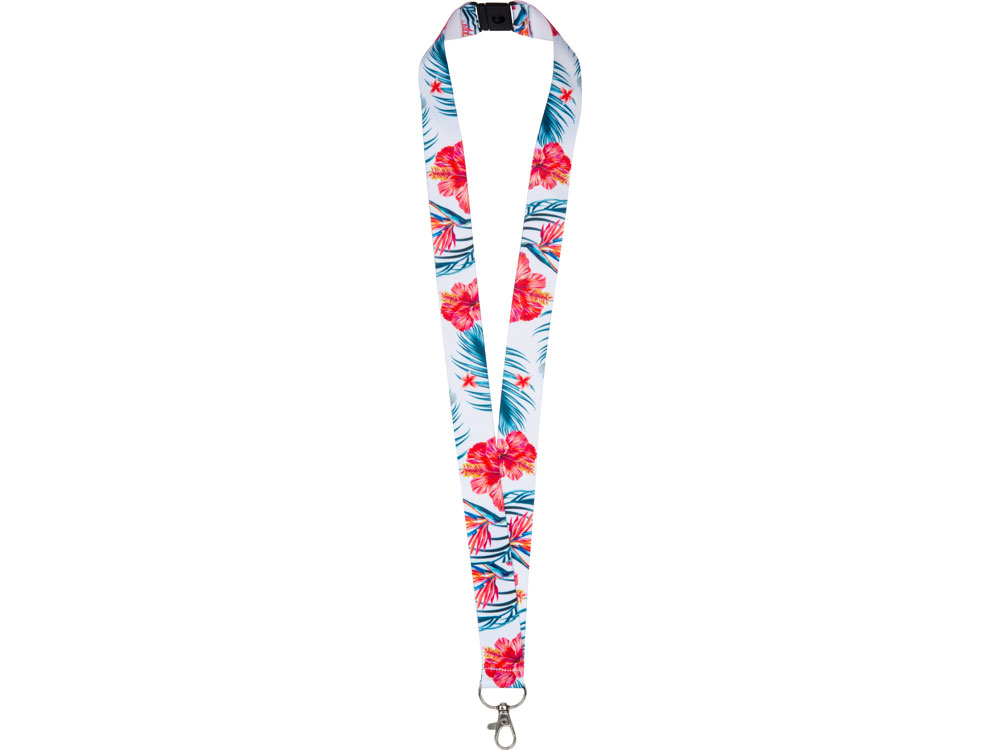 Ланъярд 2,5 см с карабином и замком обрыва-1