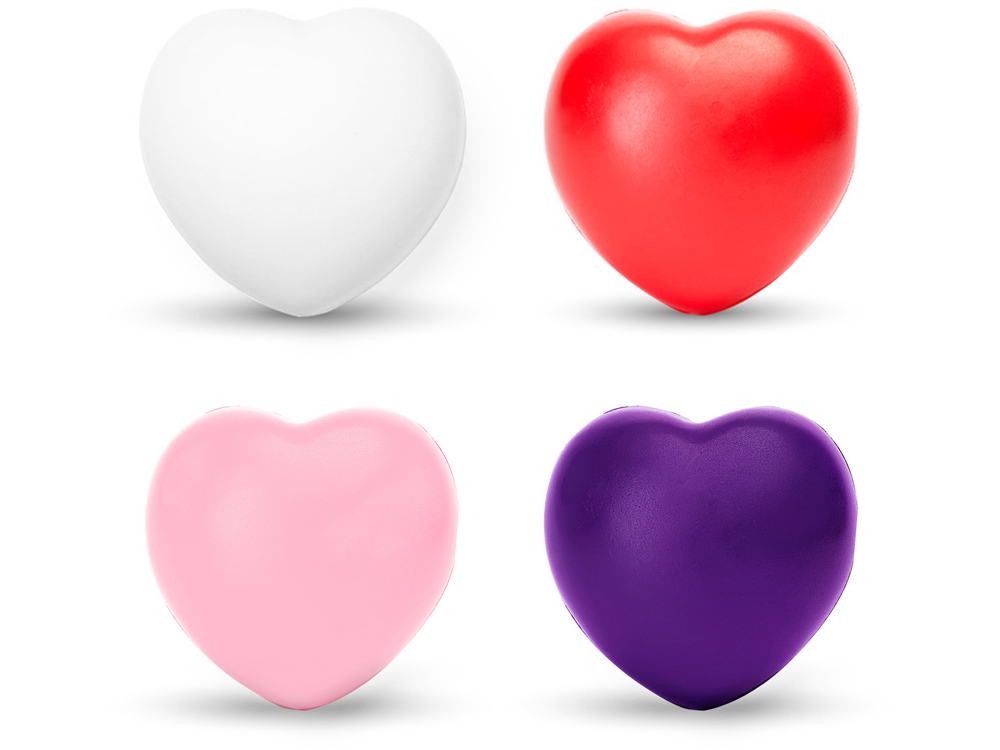 Антистресс BIKU в форме сердца, розовый-1