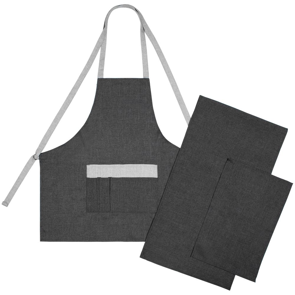 Фартук Settle In, темно-серый-2