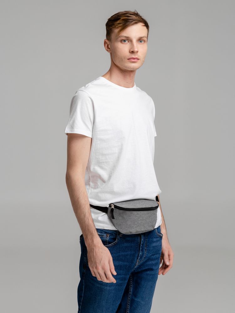 Поясная сумка Handy Dandy, серая-3