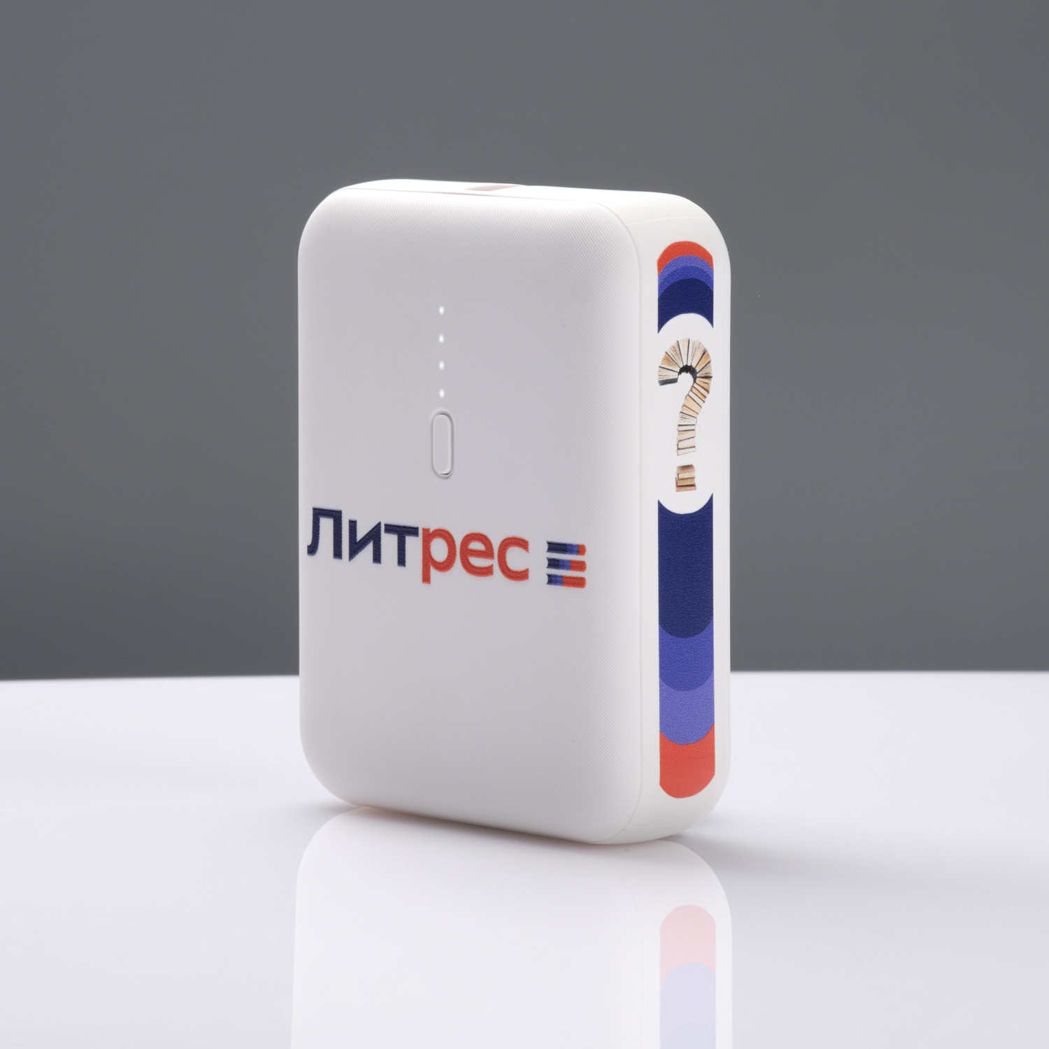Внешний аккумулятор с функцией быстрой зарядки Формула (Formula) 10000 mAh, белый-9