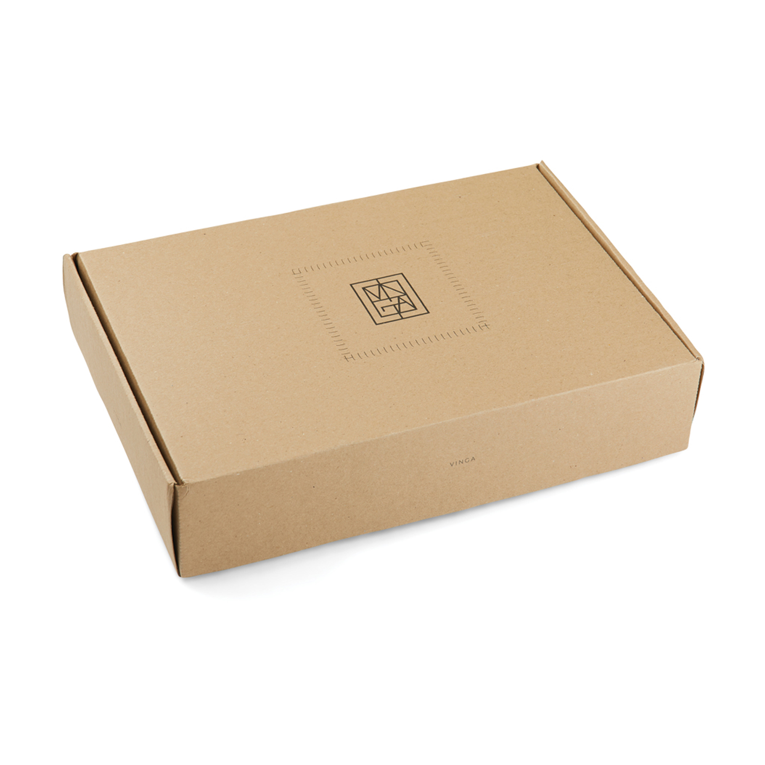 Плед VINGA Saletto из смесовой шерсти, 130х170 см-1