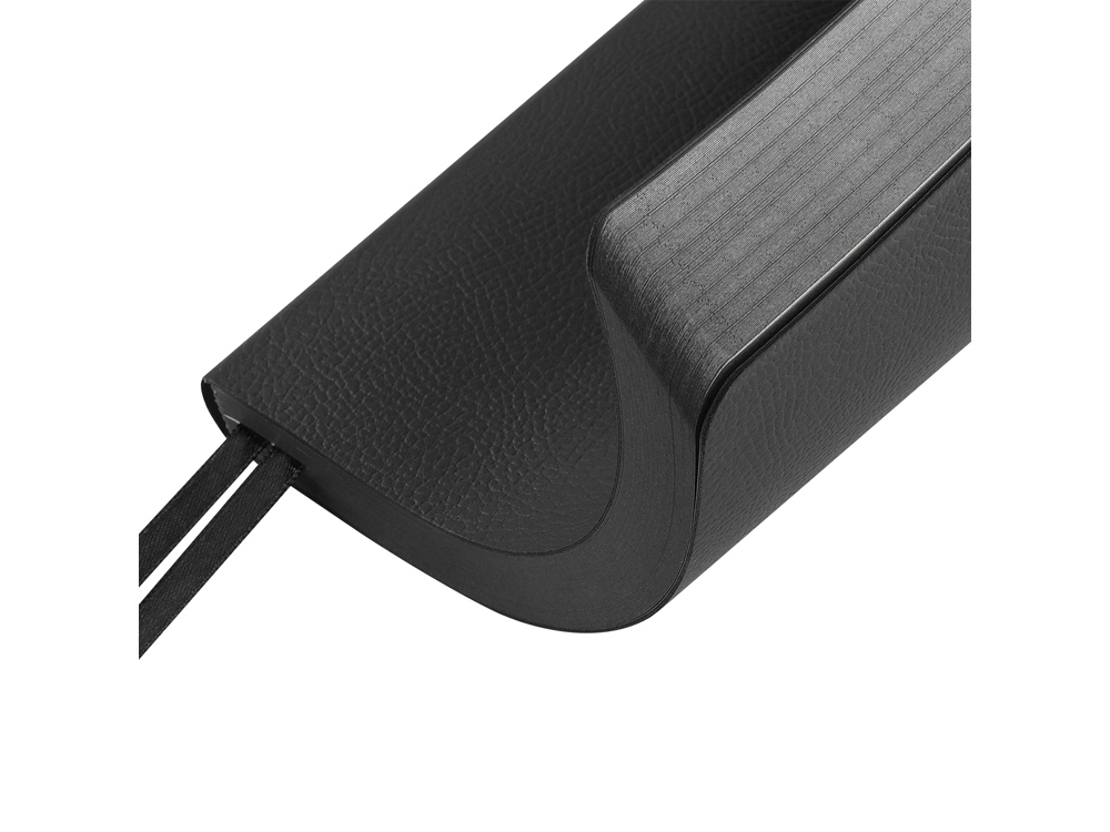 Ежедневник недатированный А5 Megapolis Nappa Flex, черный-6