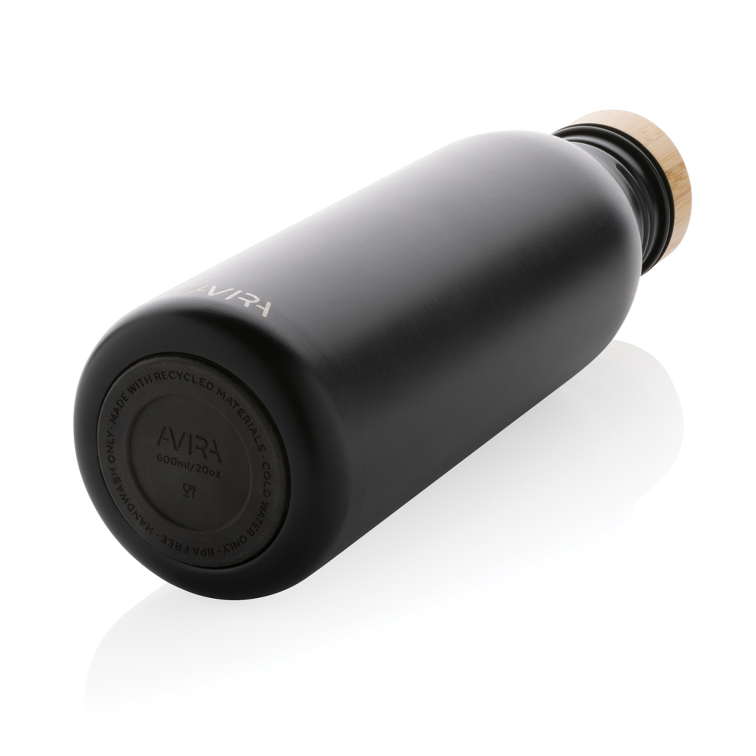 Бутылка для воды Avira Alcor из переработанной стали RCS, 600 мл-7