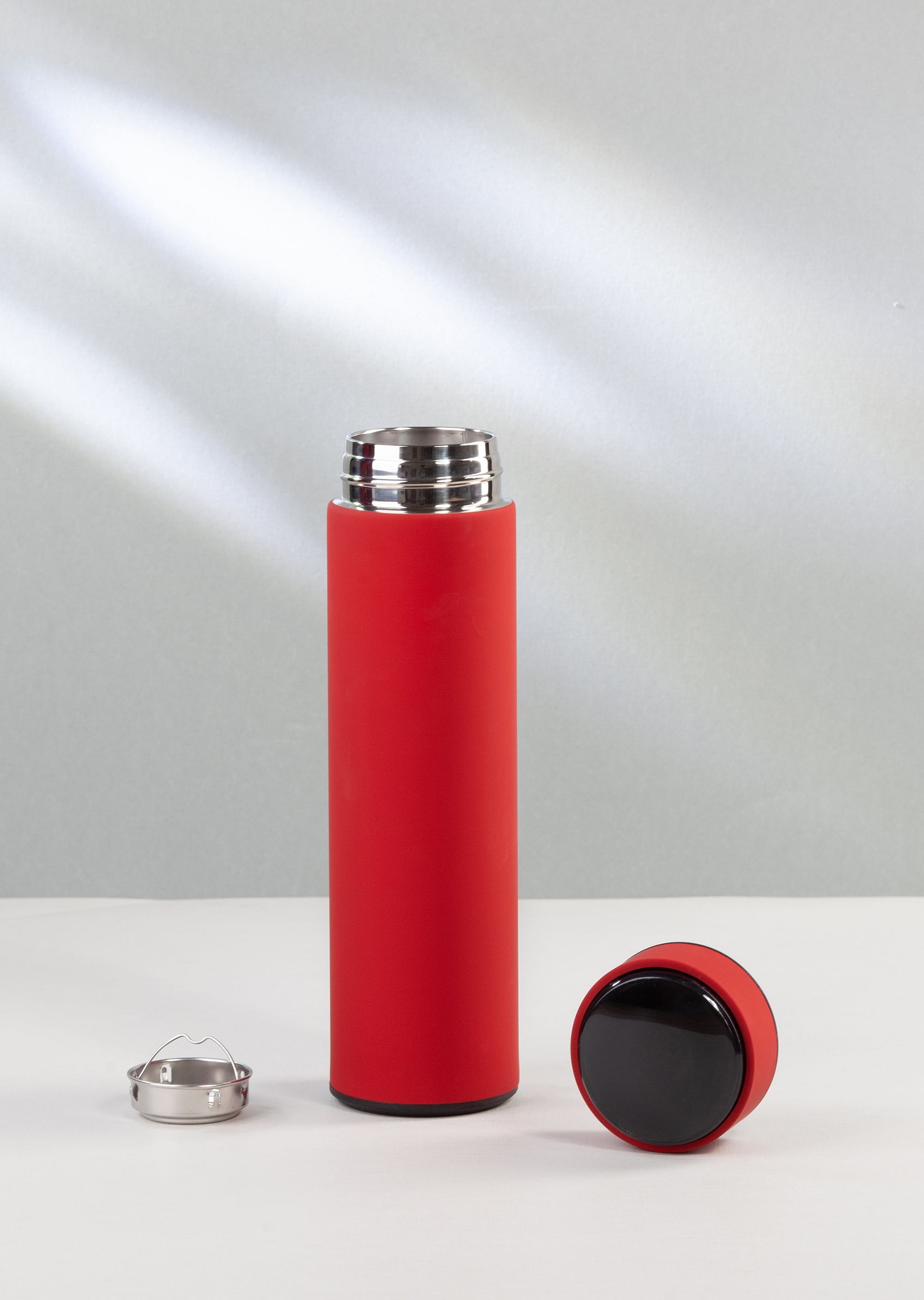 Термос "Бостон next" 500 мл с индикацией температуры, soft touch, сменная батарейка-2