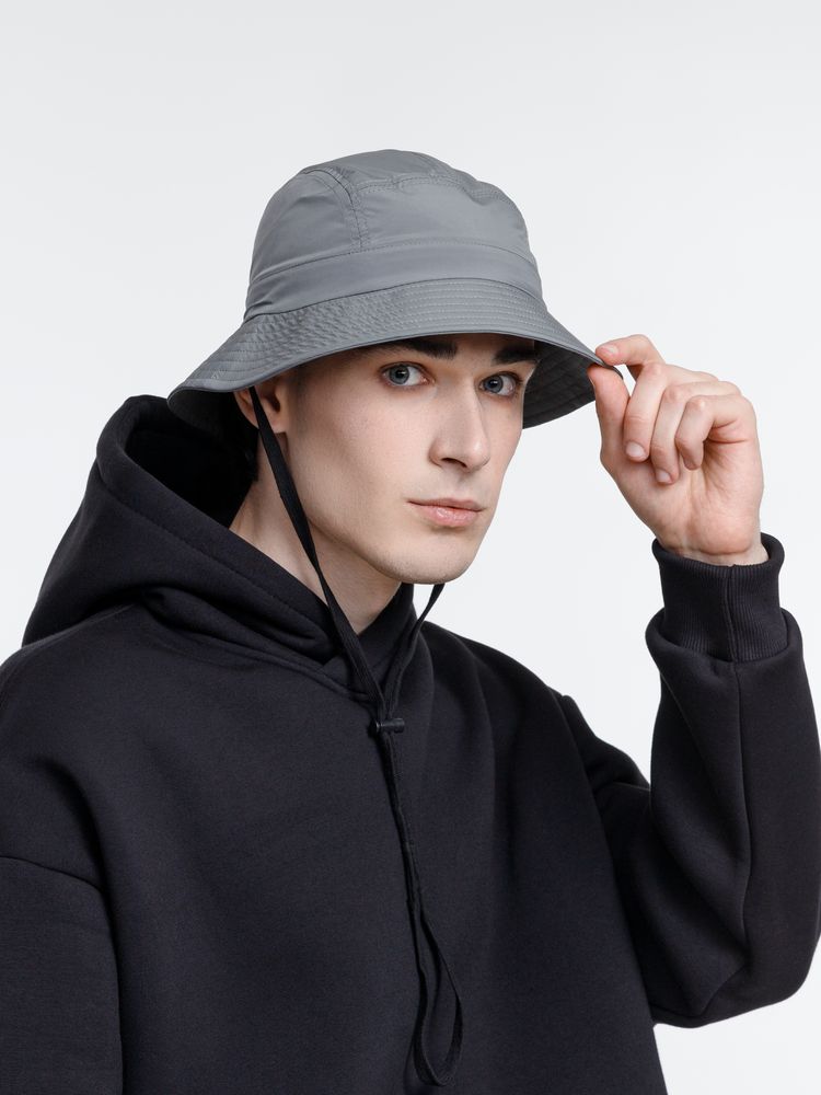 Панама Ben Mac, серая-4