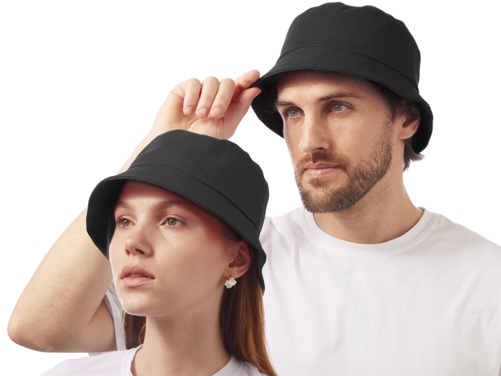 Панама Manila, унисекс, черный-0