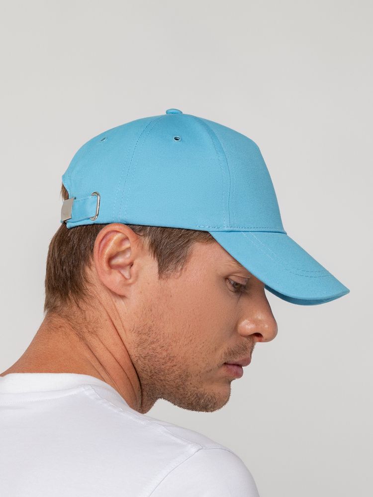 Бейсболка Convention, голубая-4