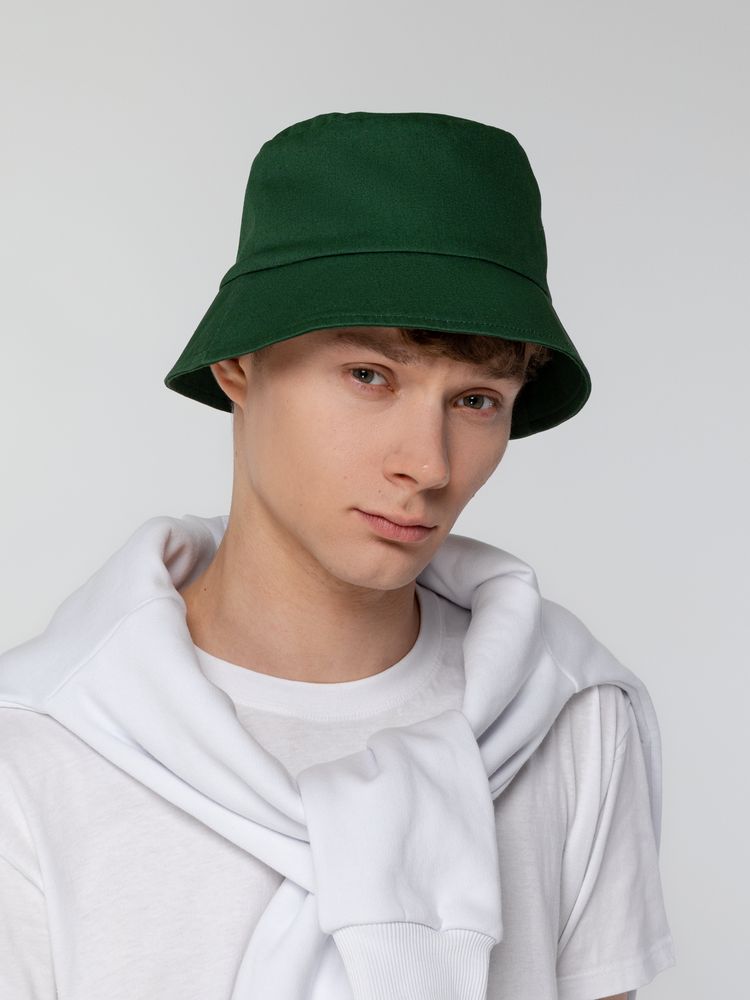 Панама Vento, зеленая (оливковая)-6