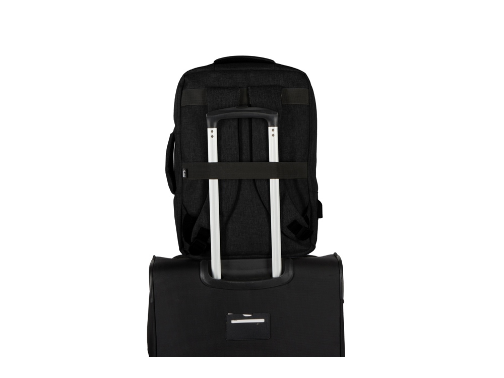 Рюкзак-трансформер Turnover, черный-15