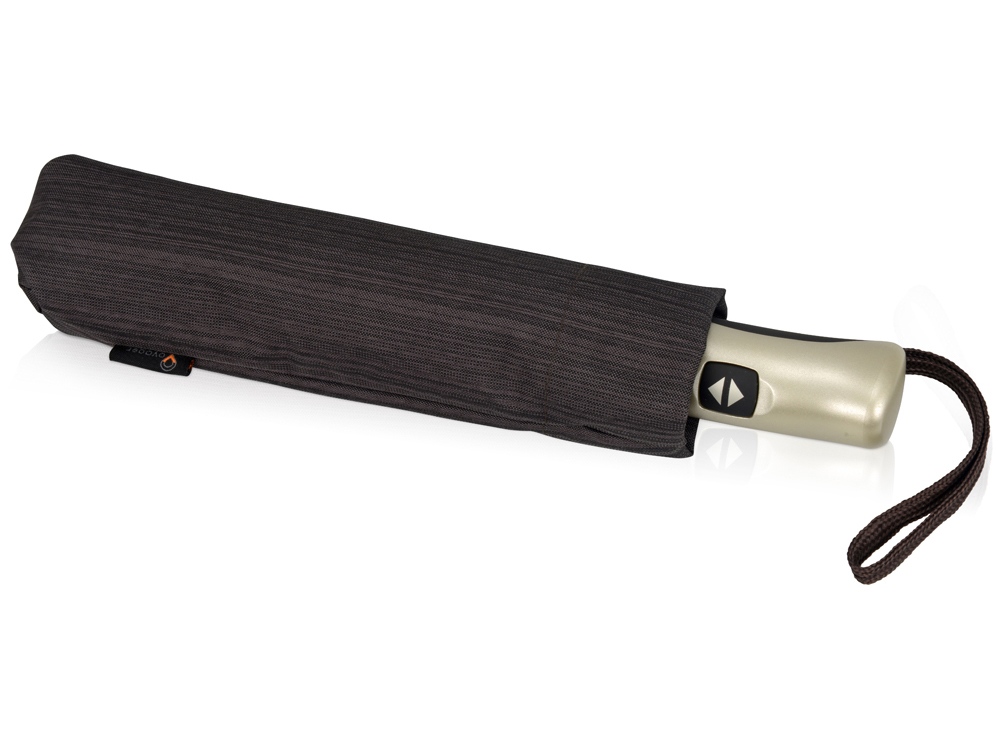 Зонт складной Оупен. Voyager, коричневый-3