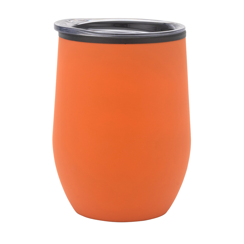 Термокружка Top, Оранжевый полуматовый-1