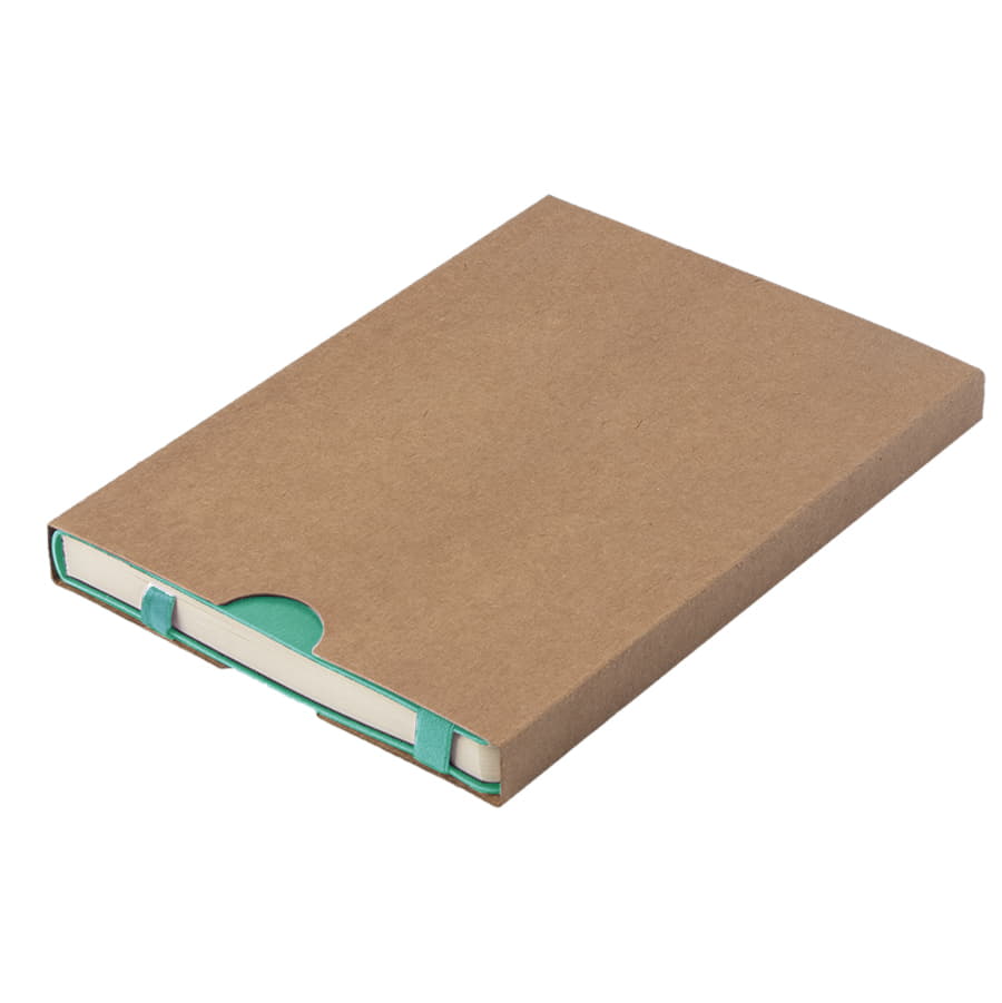 Ежедневник недатированный Boomer, А5,  бирюзовый, кремовый блок в линейку, без обреза, бирюзовый-7