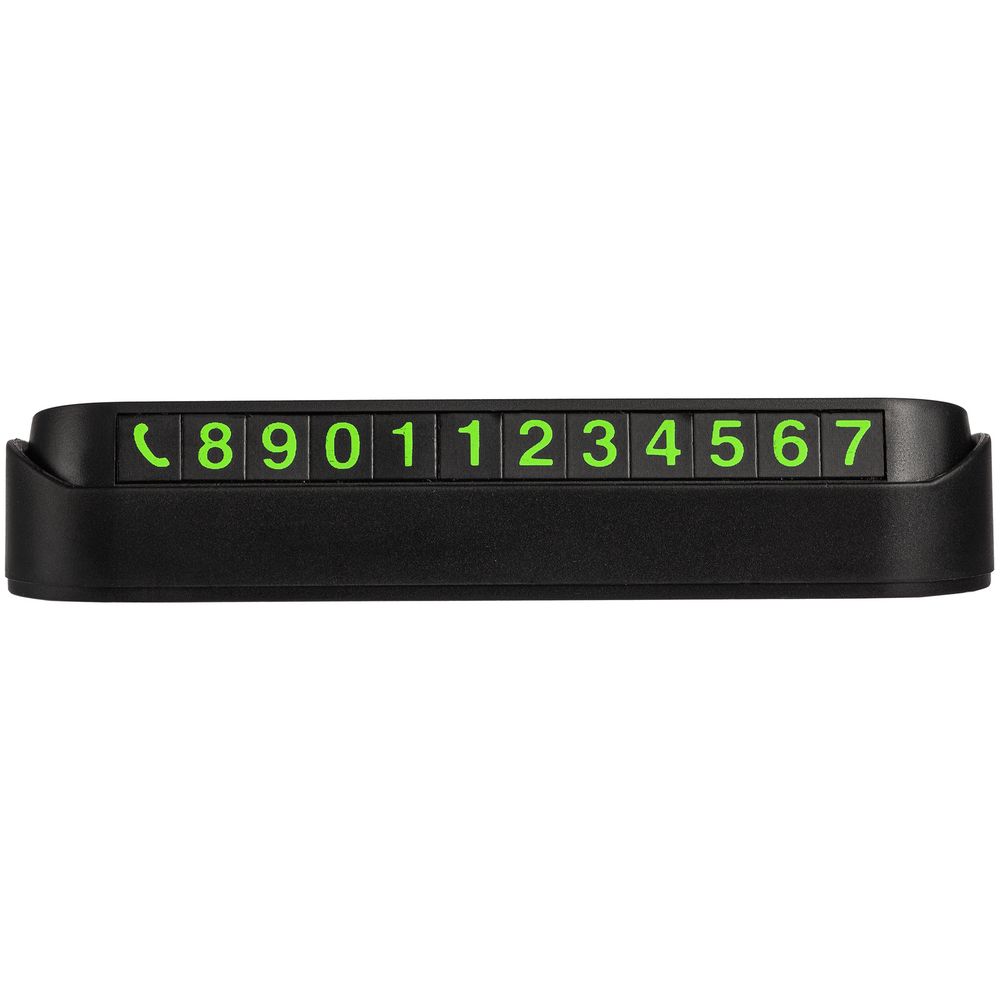 Парковочная визитка Litera, черная-1