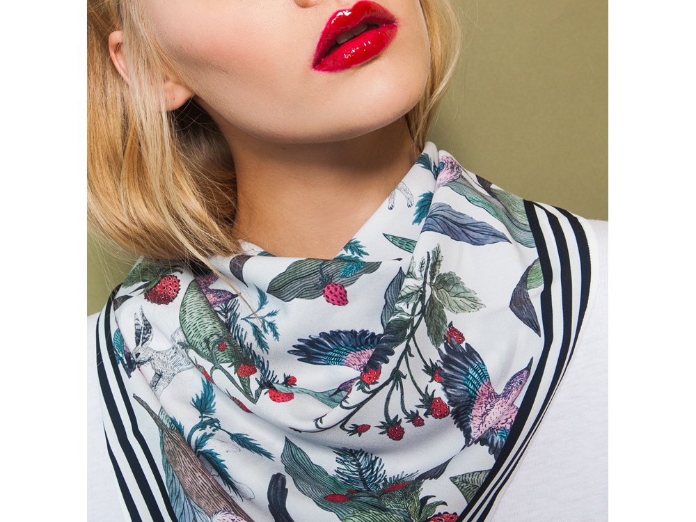 Платок Фазаны. Varvara-3