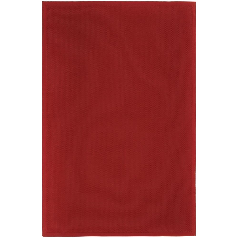 Плед Sheerness, коричневый (терракота)-1