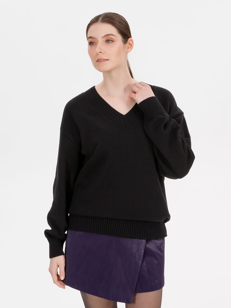 Джемпер Siluetti Stillan, черный-5