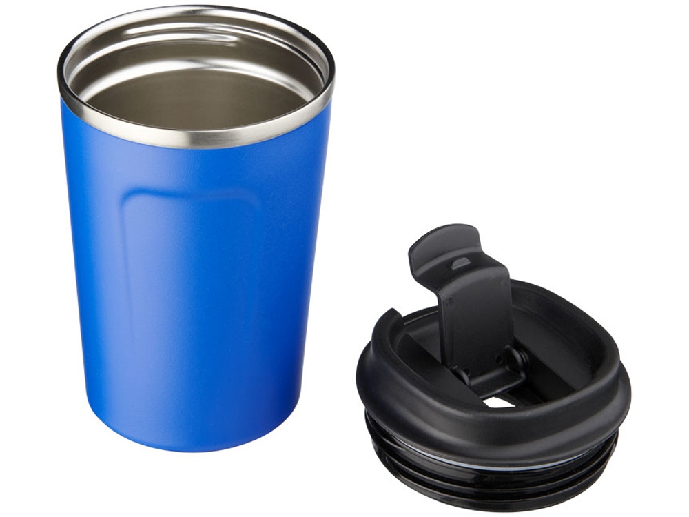 Герметичная медная вакуумная термокружка Thor объемом 360 мл, cиний-1