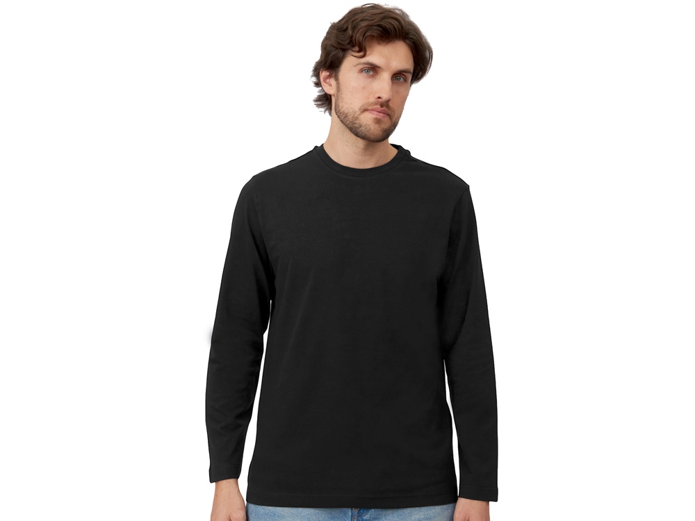 Лонгслив HD Fit мужской,черный-2