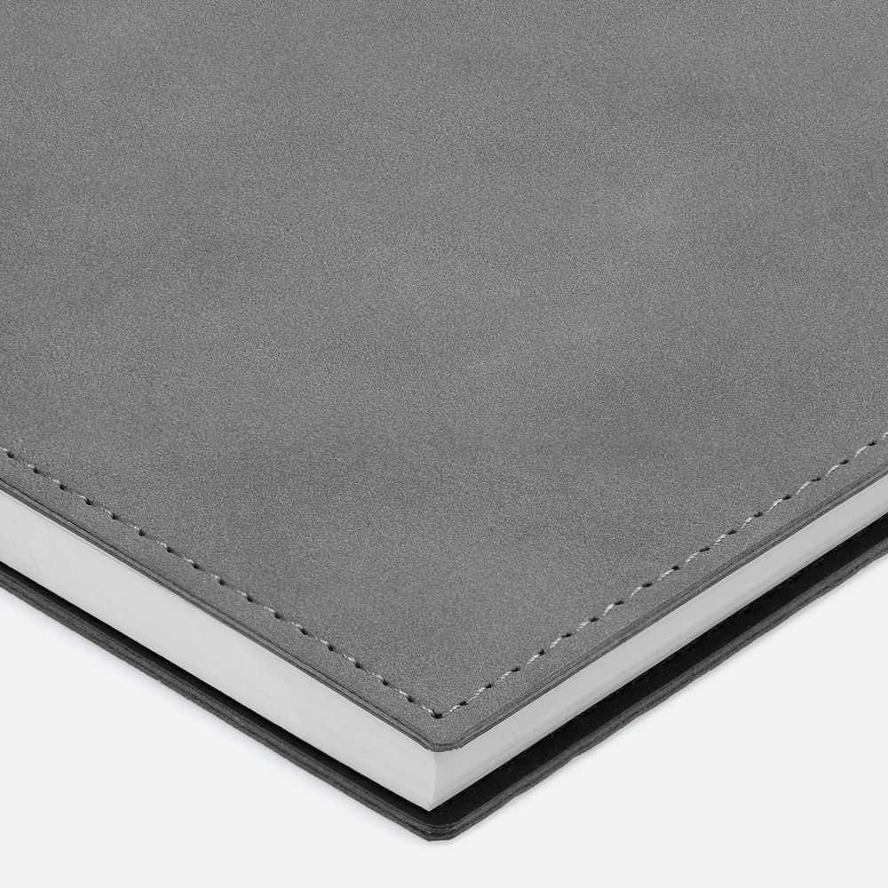 Ежедневник Notera, недатированный, серый-2