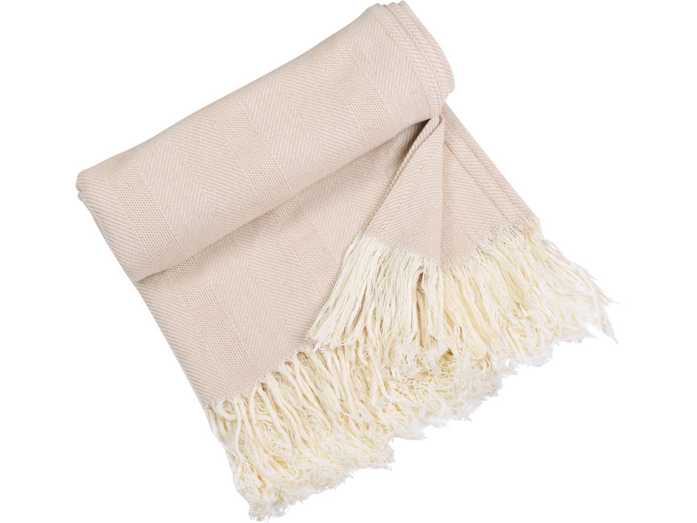 Плед Hild, бежевый-1