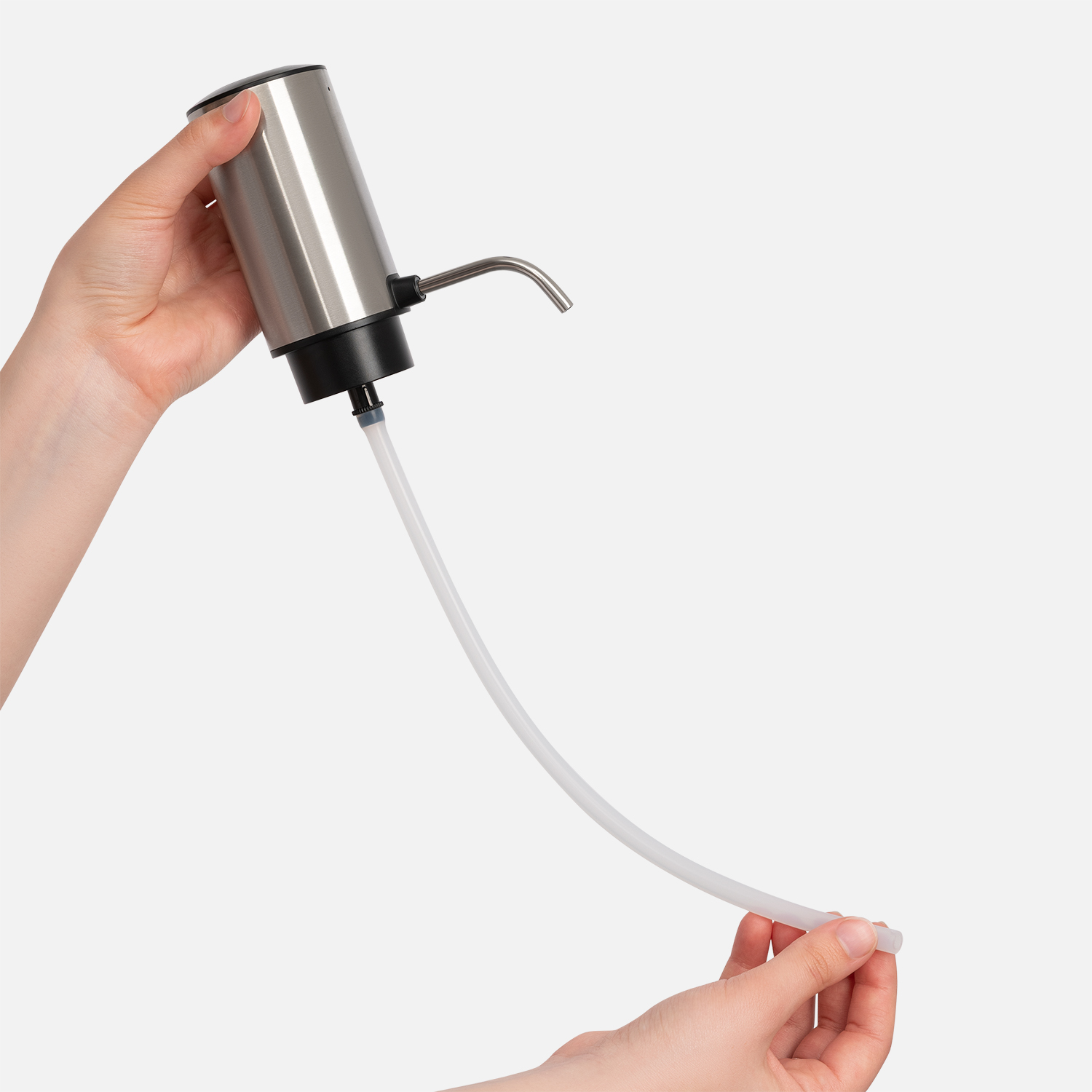 Электрический аэратор Данте (Dante), серебряный-6