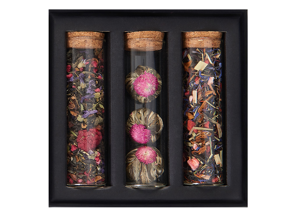 Подарочный набор чая в колбах Floros-5