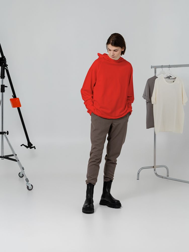 Худи унисекс Vozduh 1.0, красное-1