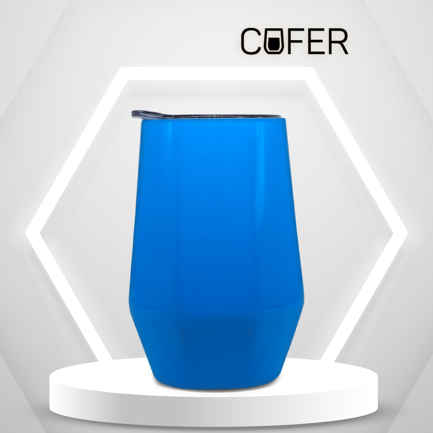 Кофер глянцевый EDGE CO12 (голубой)-0