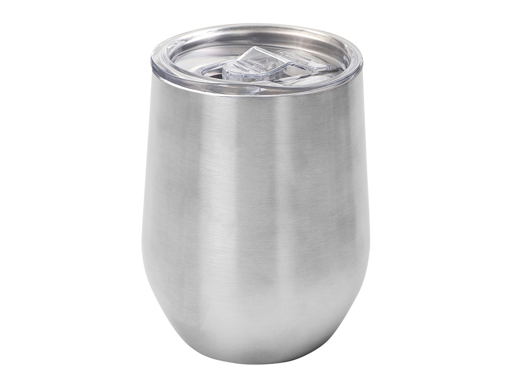 Подарочный набор c термокружкой, блокнотом, ручкой и свечкой, серебристый-11