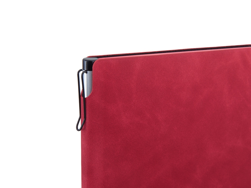 Блокнот А5 Notepeno Max, 96 листов 80 гр/м2 белой FSC бумаги, красный-5