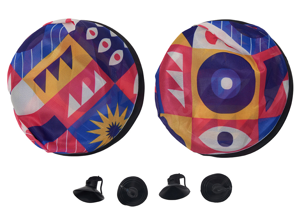 Комплект из 2-х автомобильных солнцезащитных экранов с возможностью полноцветной печати-8