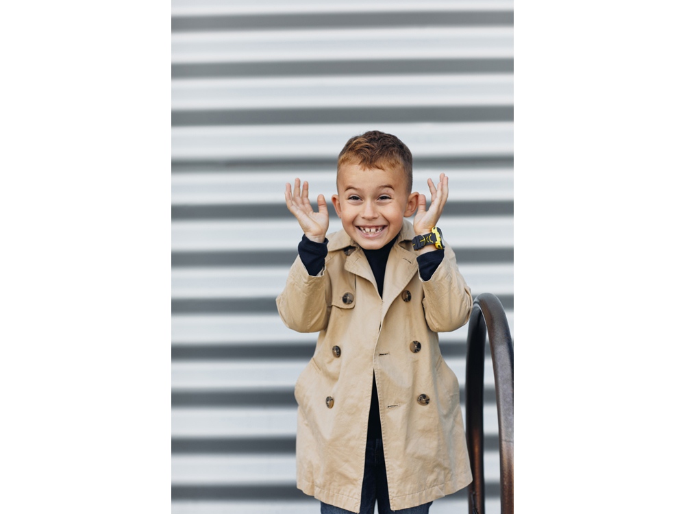 Детские часы Canyon Tony KW-31, желто-серый-8