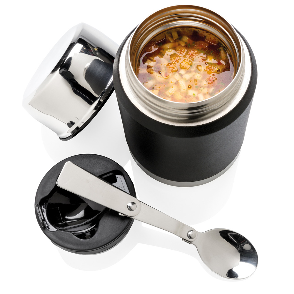 Термос для еды Tonsberg, Чёрный-3