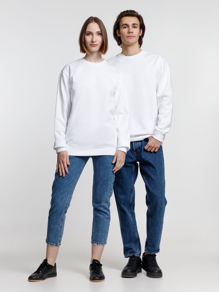 Свитшот унисекс Columbia, белый-6