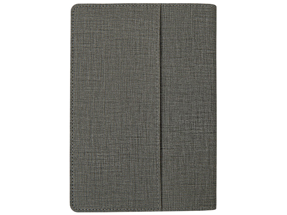 Двустороннее портфолио из рпет-фетра и искусственной кожи Felt, серый-4