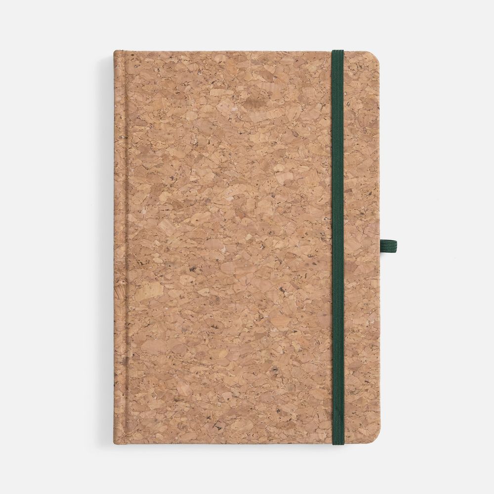 Блокнот Corkfolio, зеленый-2