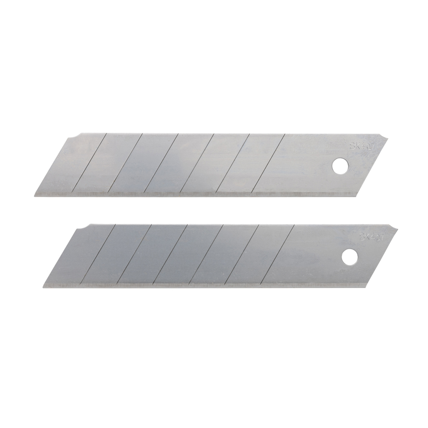 Строительный нож из переработанного пластика RCS с линейкой на корпусе-7