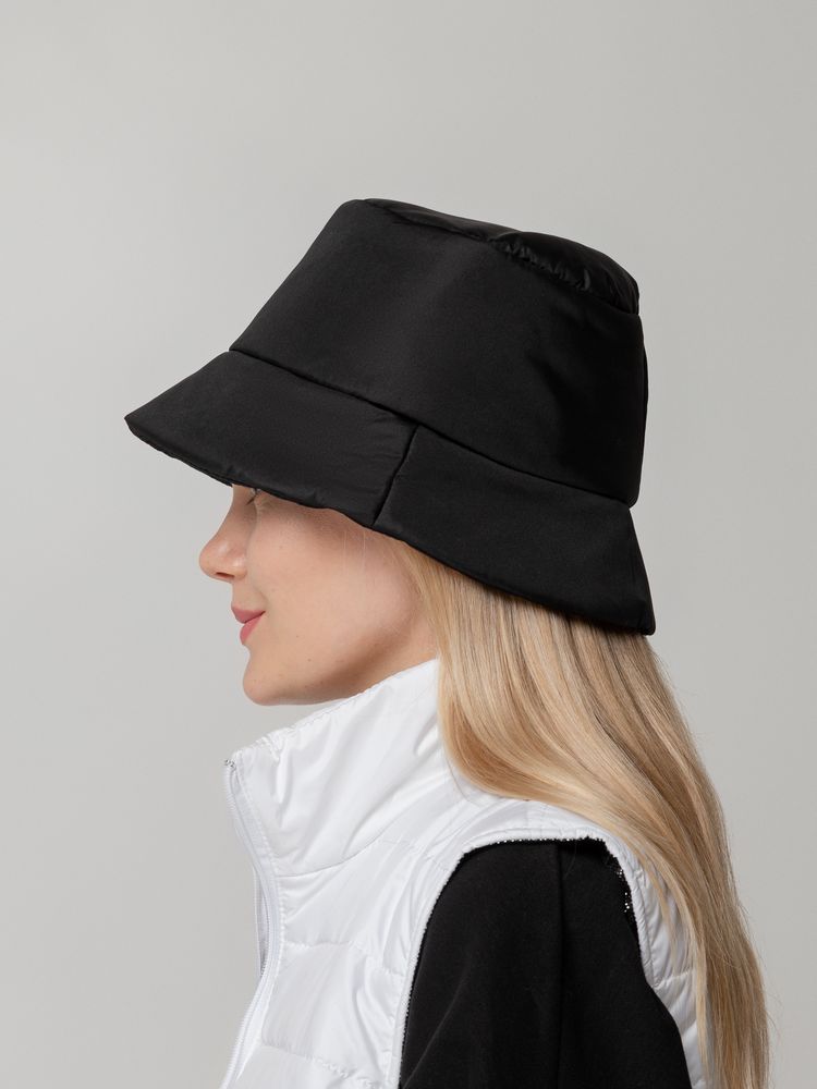 Панама утепленная Shelter, черная-3