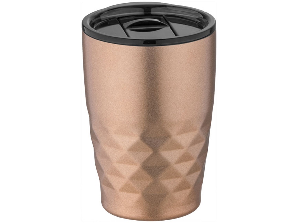 Кружка Geo с вакуумной изоляцией, медный/черный-0