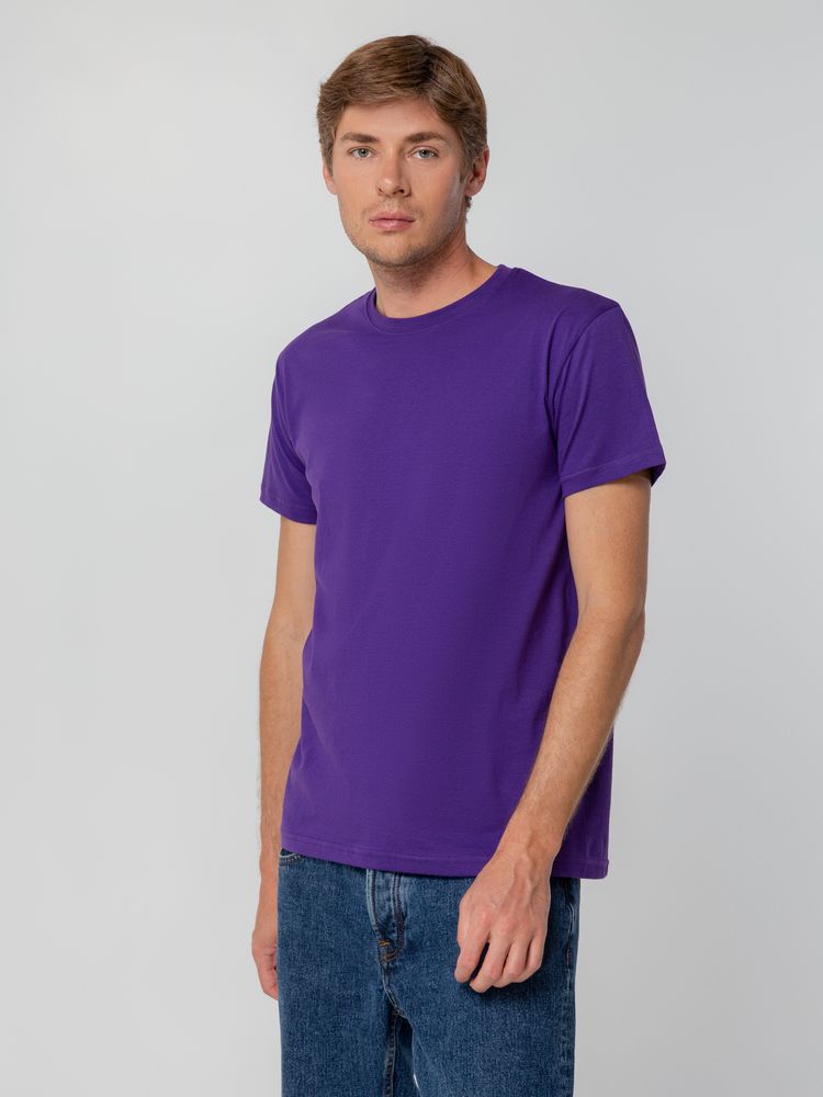 Футболка унисекс T-bolka 140, фиолетовая-8