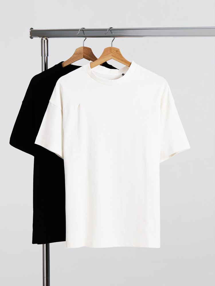 Футболка оверсайз унисекс Sinkopa, молочно-белая-4