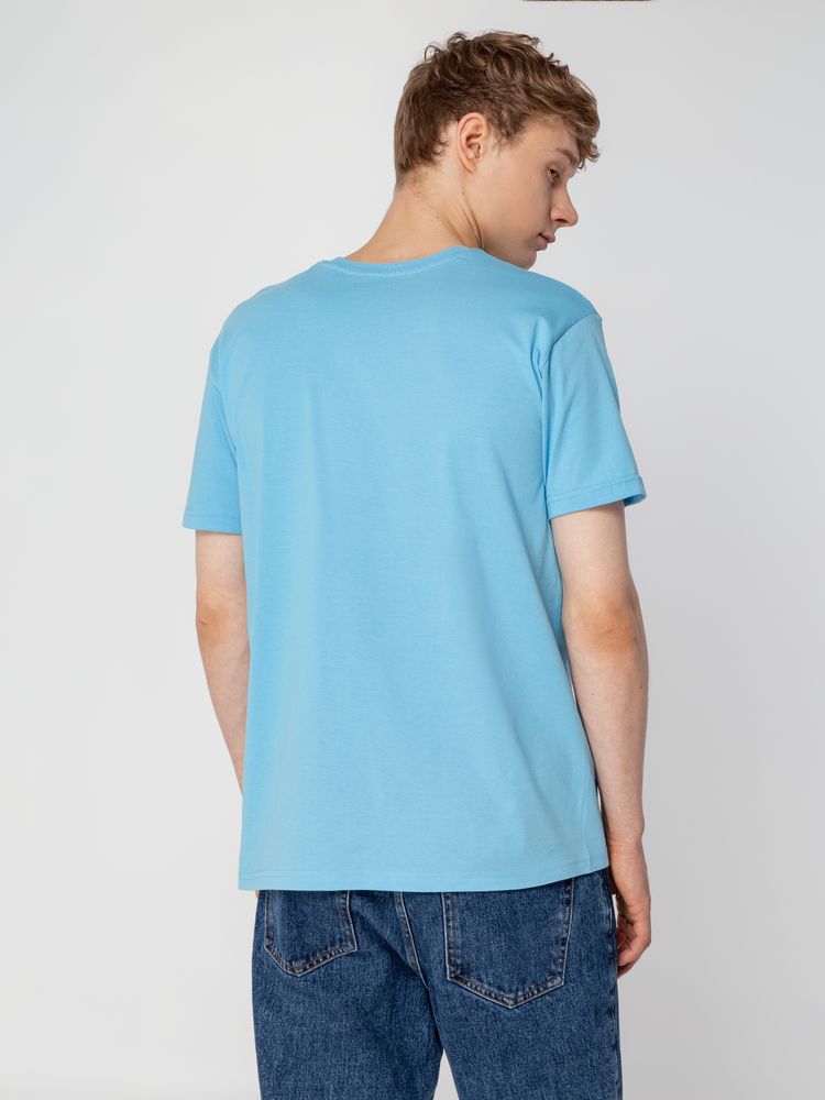 Футболка унисекс T-Bolka 160, голубая-4