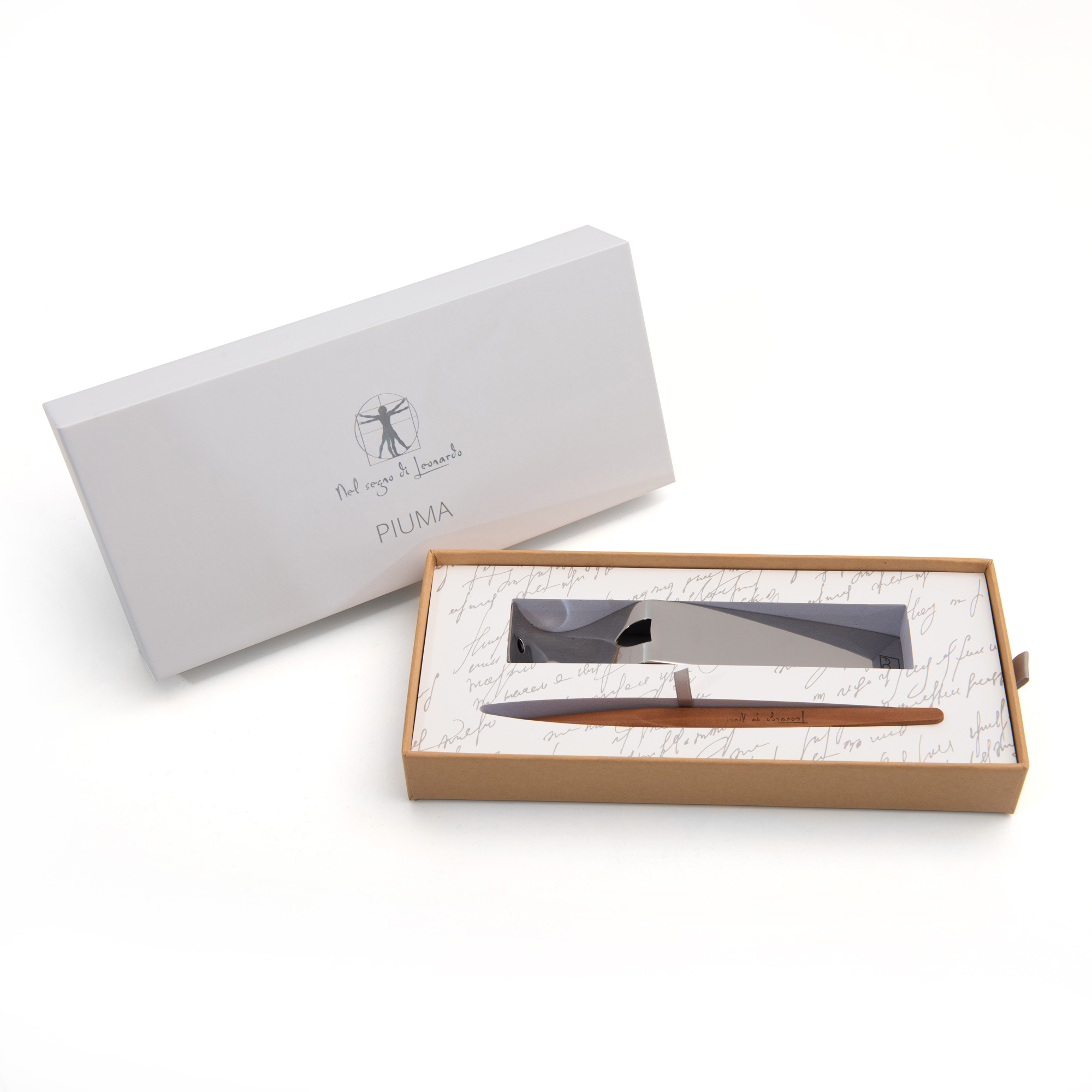Шариковая ручка Pininfarina Piuma LEONARDO PEAR WOOD-1