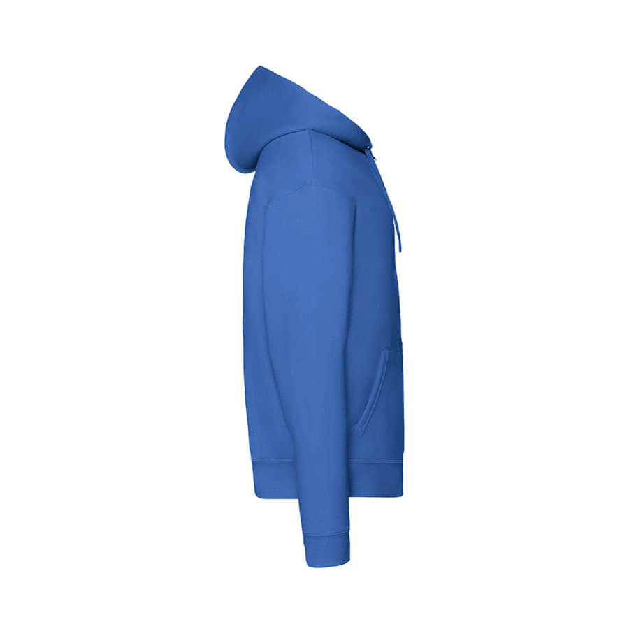 Толстовка с начесом PREMIUM HOODED SWEAT JACKET 280, синий-3