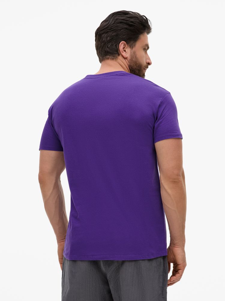 Футболка Imperial 190, темно-фиолетовая-6