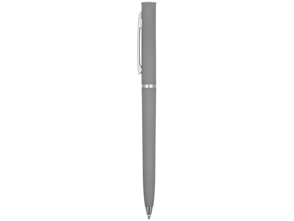 Ручка шариковая Navi soft-touch, серый-2