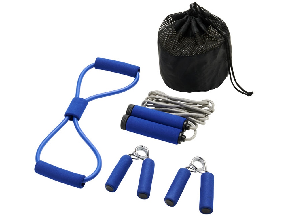 Набор для фитнеса Dwayne, синий-0