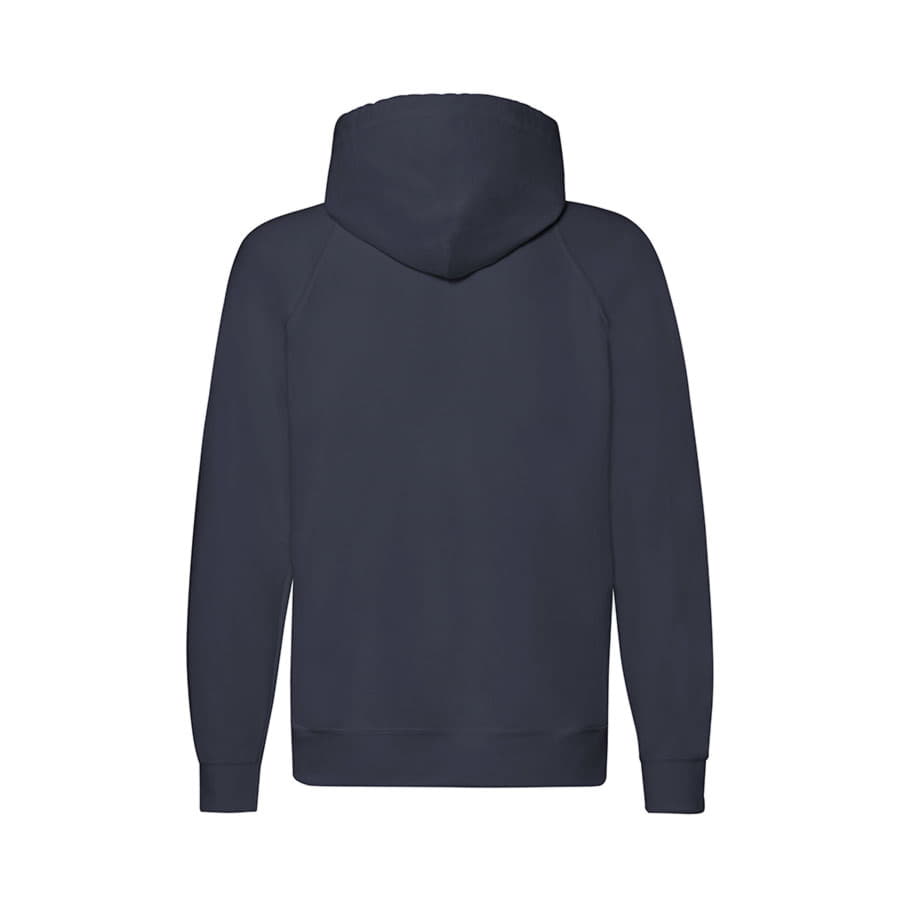 Толстовка без начеса LIGHTWEIGHT HOODED SWEAT JACKET 240, темно-синий-2