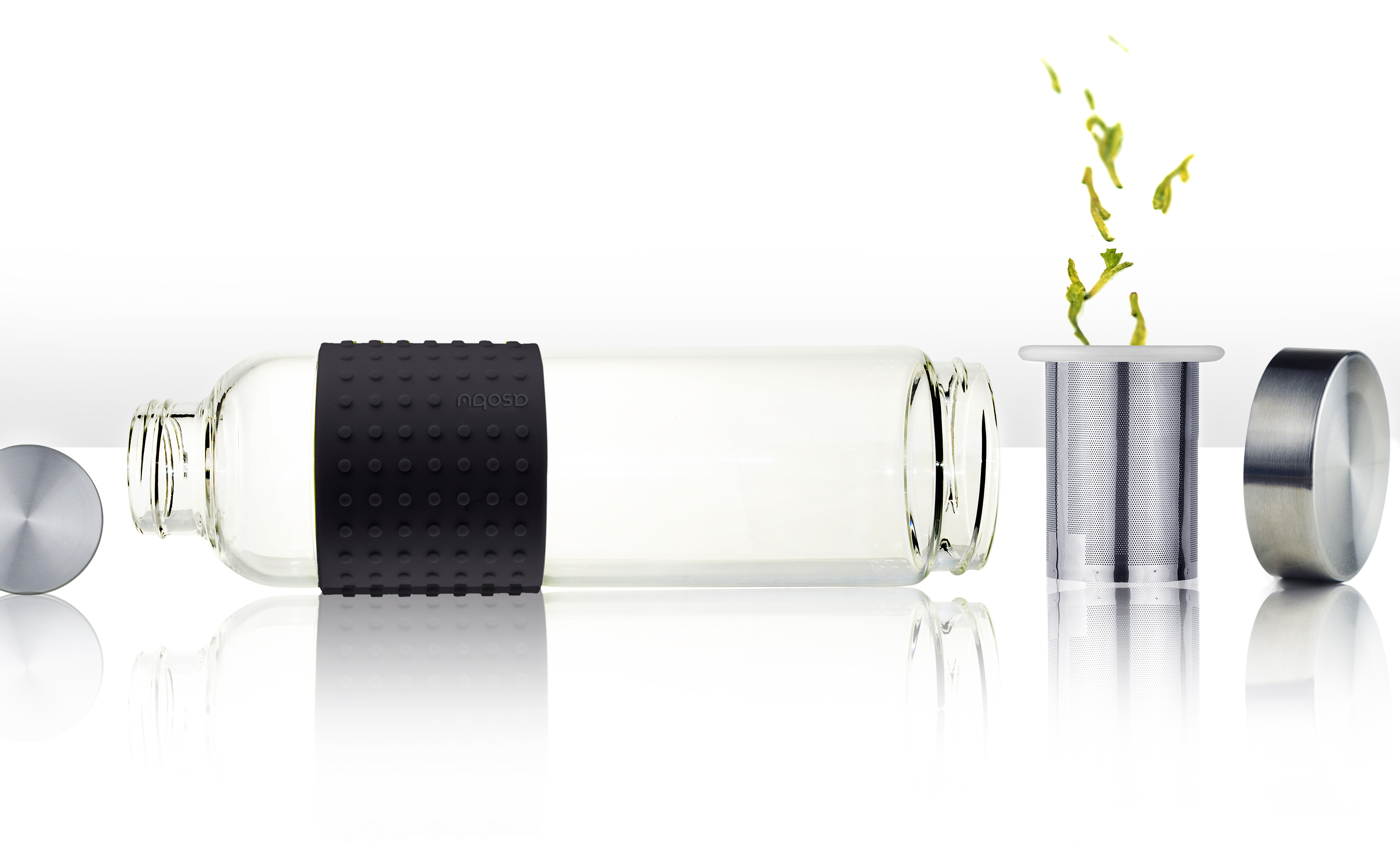 Термобутылка ICE T 2 GO, 400 мл, бирюзовая-3